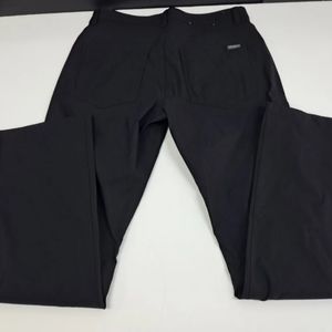 EDDIE BAUER Men's Black Tech Stretch Pants 38x34 Nylon
